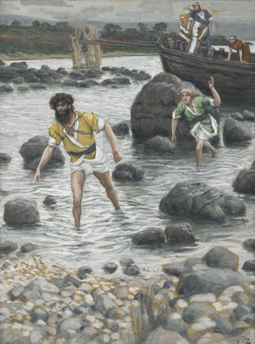 Calling of Saint James and Saint John, James Tissot